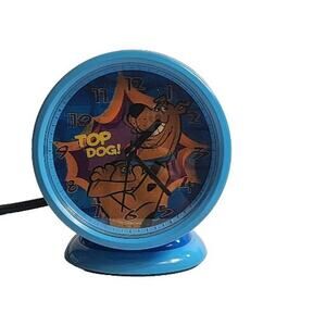 Vintage Cartoon Scooby Doo “Top Dog” Nightlight Alarm Clock 50055 Lenticular